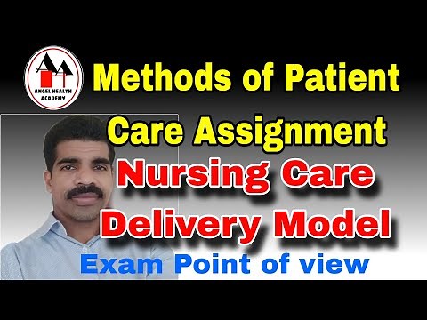 Methods of Patient Care Assignment / Nursing Care Delivery Model.