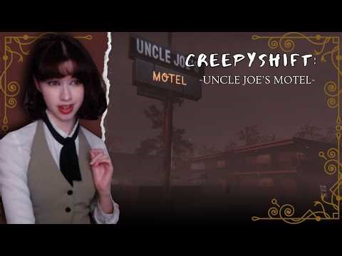 I Got A New Job As A Cleaner || Creepy Shift: Uncle Joe's Motel [Full Game]