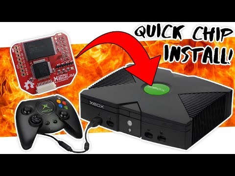 Installing an OpenXenium Modchip in Under 5 Minutes // doitall Attempts Soldering