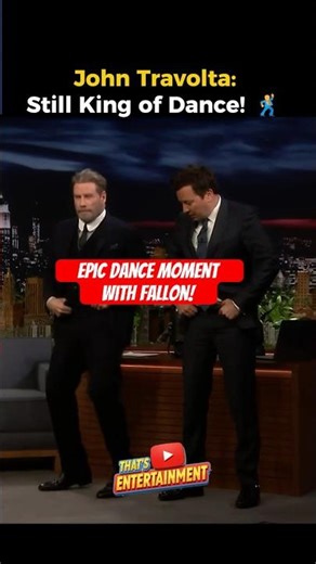 John Travolta Dances with Jimmy Fallon | Bow Down to the Dance King! 💃🕺