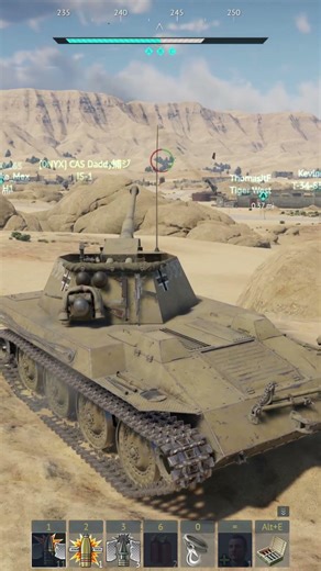 Waffle tractor best German spaa #warthunder #gaming #warthundermoments