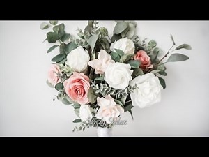 DIY: Bridal Bouquet || Quick and Easy