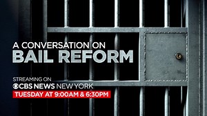 5 comments | A conversation on bail reform: As the countdown is on to reach a compromise in Albany, CBS2's Aundrea Cline-Thomas speaks with the stakeholders in a CBS News New York special Tuesday at 9 a.m. / 6:30 p.m. https://cbsn.ws/3DlMq2q | CBS New York | Facebook