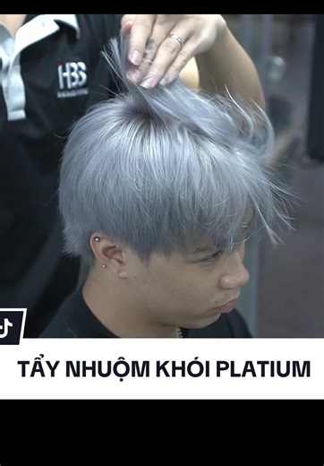 CẮT TẨY NHUỘM KHÓI XÁM PLATIUM MAX PING NGÀY TẾT #hungbarbersharing #33trieukhuc #185khuongtrung #tocnamtrunghan #tocnamtrungquoc