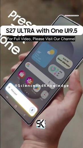 Samsung S27 Ultra | One UI 9.5 with OS Android 17!! Shorts