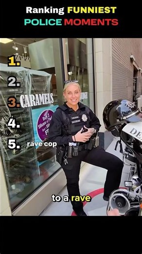 Ranking BEST POLICE MOMENTS #cops #wholesome #funny #police