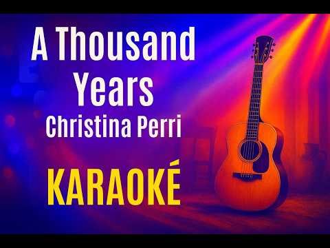 A THOUSAND YEARS – Christina Perri | Karaokê com letra | Allan Music Hub