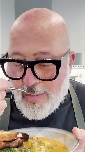 Lobster Chowder, Get on This! 🦞 🍲 #AndrewZimmern