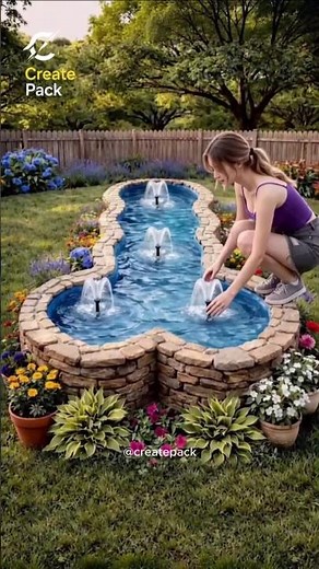 DIY Tire Fountain That Looks INSANE 😍🔥