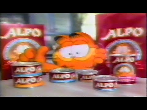 Garfield Alpo Commercial 1989
