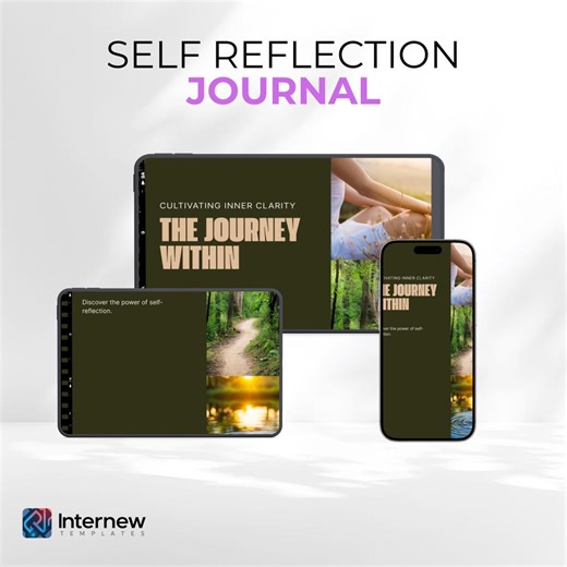 Self Reflection Questions Journal - 100 Questions Discover Reflect Record - Your Journey Printable Journal Personal Growth Planner - Etsy Australia