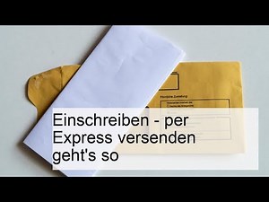 Einschreiben per Express: So versendest du schnell und sicher!