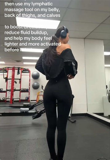 Slimming Body Balm & Lymphatic Massage for Workout Prep