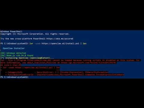 Fix node.js and script error while installing openclaw / moltbot / clawdbot