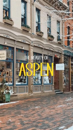 Aspen, Colorado: Where Winter Looks Like a Dream