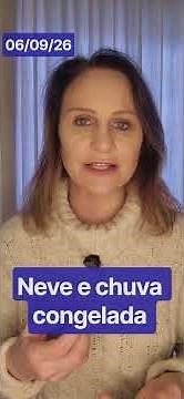 Chance of snow in Southern Brazil