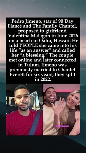 Pedro Jimeno Proposes to Valentina Malagon in Hawaii: “She’s a Blessing” #PedroJimeno