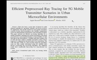 百篇RT论文阅读计划【28/100】RT Preprocessing Urban Microcell