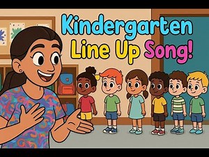 Kindergarten Line Up Song - Classroom Management