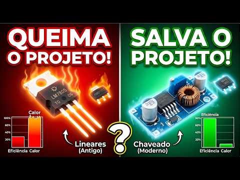 You Are Burning Out Your Arduino and ESP32 (LM7805 vs. Step-Down)