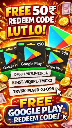 FREE FIRE Players 😱 FREE Google Play Redeem Code 🎁 #freefire #freeredeemcode