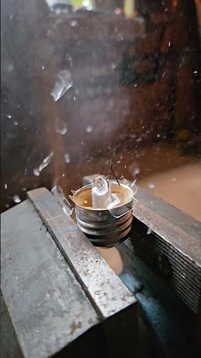 Halogen light bulb EXPLODES! in SLOW MOTION