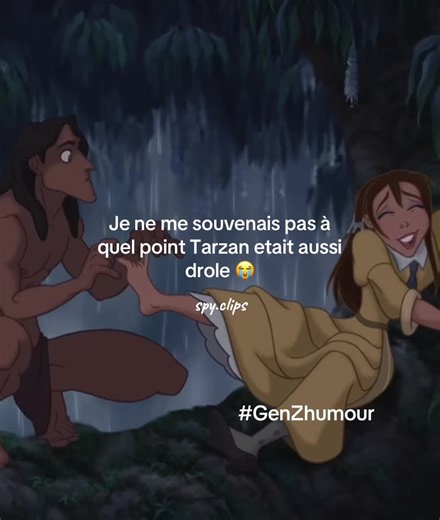 « Devrais-je te laisser seul avec le tableau pour un petit MOMENT 👀 ! » fouuu rirrreee || pov: us core: || @🪐 || #pourtoi #prt #vf #core #tarzan pov: me core: (film: Tarzan )