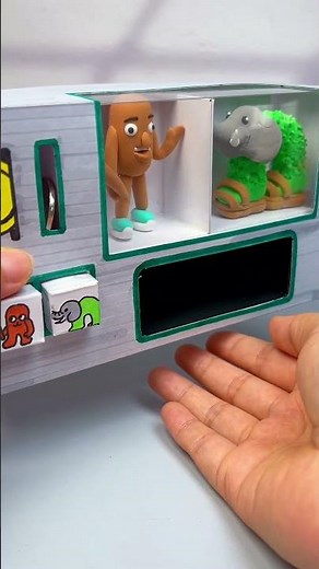DIY Paper Toys Vending Machine | Paper Art Creativity #shorts #papercraft