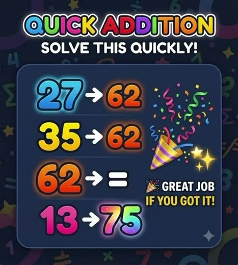 Can You Add These Numbers in 5 Seconds? 🤯