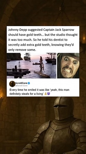 Johnny Depp suggested Captain Jack Sparrow should have gold teeth… but the studio thought it was too | Movie Mania