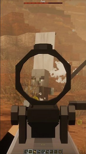 Sniper in Minecraft- Minecraft guns mod