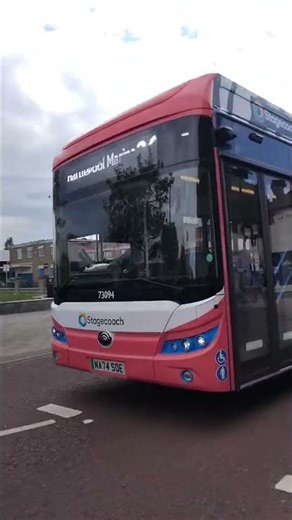73094 YUTONG E¹² 36 service to hartlepool marina #bus #automobile #train