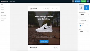 1K views |  Using Postcards app, you can create eCommerce newsletters with selected products from your store - https://designmodo.com/postcards/ Drag and drop responsive email templates builder.  #emailmarketing #emailgeeks #emaildesign #digitalmarketing #marketing #email #marketers #ecommerce | Designmodo | Facebook