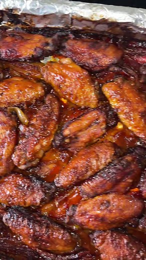 Delicious Oven Baked BBQ Chicken Wings Recipe
