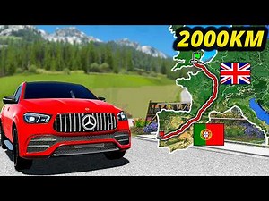 ETS2 Longest Road Trip (London to Lisbon) UK to Portugal | Euro Truck Simulator 2