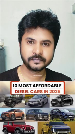 10 Most Affordable Diesel Cars in 2025 🚘 #reels #cars #carsales #dieselcars | Pavan Kumar