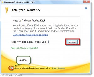 Microsoft Office Professional Plus 2010 Activation Key Generator