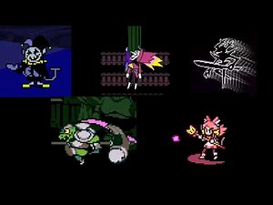 DELTARUNE ALL SECRET BOSS THEMES (Chapter 1-5)