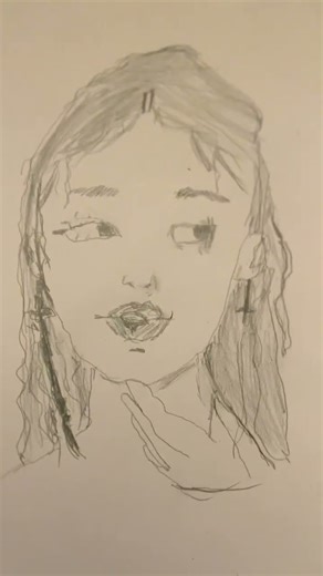 My inspo and my drawing