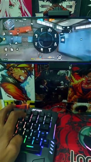 - I PLAYED FREE FIRE ON MOBILE PC !! - KEYBOARD AND MOUSE SETUP IN MY MOBILE !!