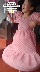 What is autistic spinning? Spinning is a self-simulatory behavior, also known as a stim, which helps the offset person self-regulate. Autistic people may either spin themselves or spend other objects. Spinning is a vestibular stim, which activates the vestibular system. Spinning one’s own body may present as full body spinning, only spinning their head, or spending certain body parts such as hands, arms, or legs. Autistic children may enjoy sitting in a chair and being spun as quickly as possibl