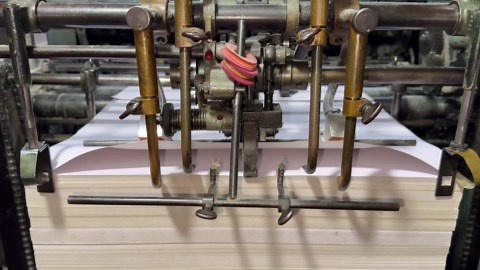 How an Incredible Printing Press Transforms Paper: The Full Process