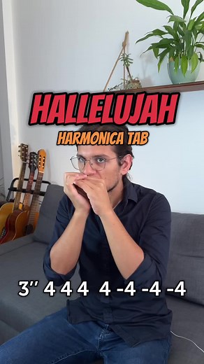 Learn Hallelujah on Harmonica in Under 1 Minute