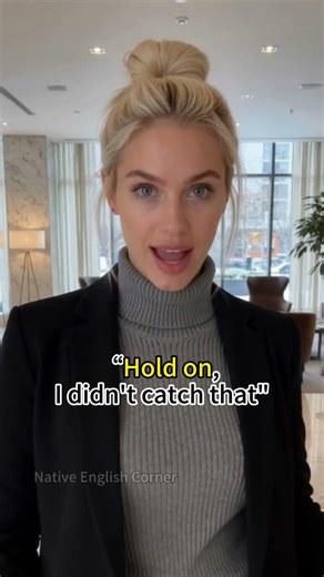 “Hold on” Meaning Explained | Speak Natural English |52 | #englishlearning