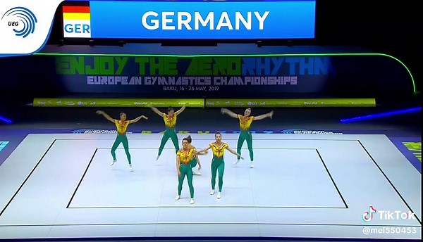 First Aerodance Performance from Germany