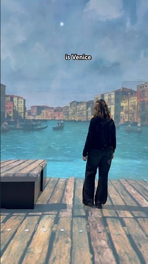 Canaletto moved buildings to make his paintings work, using this magic trick... #arthistory