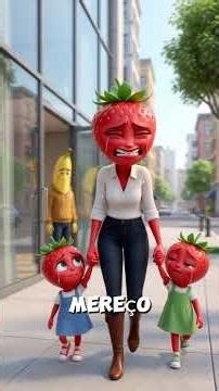Ela Descobriu uma traiçâo da pior forma... #frutas #storytime #animation #objetofalante