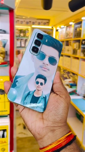 Custom Photo Sticker/Skin for Mobile Back | Step-by-Step Installation #technology #tech #smartphone