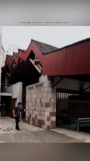 The Ultimate Interlocking Bridge Design! 😲 #Shorts