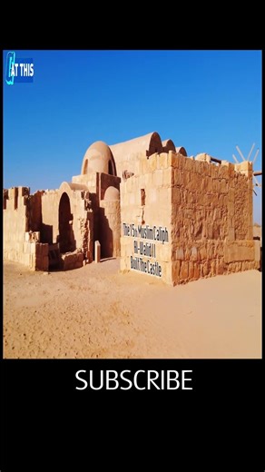 How This Desert Castle ⬆️Survived 1,300 Years of Sandstorms #trending #trendingshorts #asmr #uk